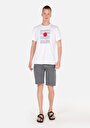 thumb-Afficher les détails de Short Gris Regular Fit Homme