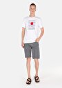 thumb-Afficher les détails de Short Gris Regular Fit Homme