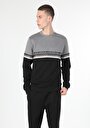 thumb-Afficher les détails de Pull-over Noir Slim Fit  Homme