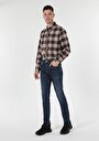 thumb-Afficher les détails de 041 Danny Pantalon Bleu Foncé Slim Leg  En  Slim Fit Homme