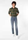 thumb-Afficher les détails de 044 Karl Pantalon Bleu Foncé Straight Leg  En  Straight Fit Homme