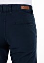thumb-Afficher les détails de Pantalon  Straight Leg Medium Rise En Gabardine Slim Fit Homme