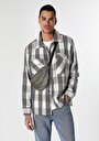 thumb-Afficher les détails de Chemise À Manches Longues Beige Comfort Fit   Homme