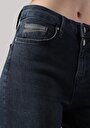 thumb-Afficher les détails de 703 Carla Pantalon Bleu   En  Slim Fit Femme