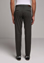 thumb-Afficher les détails de Pantalon Vert Straight Leg Medium Rise En Gabardine Slim Fit Homme