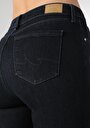 thumb-Afficher les détails de 759 Lara Pantalon Bleu   En  Skinny Fit Femme