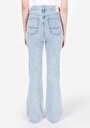 thumb-Afficher les détails de 791 Monica Pantalon Bleu   En  Regular Fit Femme