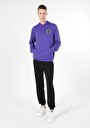 thumb-Afficher les détails de Pull-over Violet Regular Fit  Homme