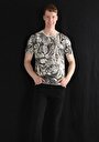 thumb-Afficher les détails de T-shirt À Manches Courtes Beige Regular Fit  Homme