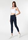 thumb-Afficher les détails de 759 Lara Pantalon Bleu Skinny  Leg  En  Skinny Fit Femme