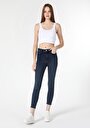 thumb-Afficher les détails de 759 Lara Pantalon Bleu Skinny  Leg  En  Skinny Fit Femme
