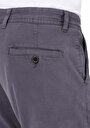 thumb-Afficher les détails de Pantalon Gris Straight Leg Medium Rise En Chino Regular Fit Homme