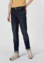 thumb-Afficher les détails de 041 Danny Pantalon Bleu Slim Leg  En  Slim Fit Homme
