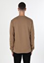 thumb-Afficher les détails de Pull-over Beige Regular Fit  Homme