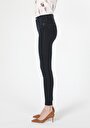 thumb-Afficher les détails de 760 Diana Pantalon Bleu Foncé   En  Skinny Fit Femme
