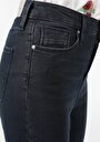 thumb-Afficher les détails de 760 Diana Pantalon Bleu Foncé   En  Skinny Fit Femme