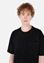 thumb-Afficher les détails de T-shirt À Manches Courtes Noir Comfort Fit  Homme