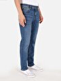 thumb-Afficher les détails de 044 Karl Pantalon Bleu   En  Straight Fit Homme