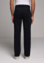 thumb-Afficher les détails de Pantalon Marine Straight Leg Medium Rise En Chino Regular Fit Homme