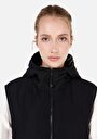 thumb-Afficher les détails de Gilet Noir Regular Fit Femme