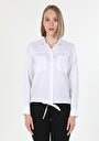 thumb-Afficher les détails de Chemise À Manches Longues Blanc    Femme