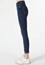 thumb-Afficher les détails de 760 Diana Pantalon Bleu   En  Skinny Fit Femme