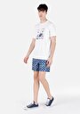 thumb-Afficher les détails de Short De Bain Marine Slim Fit  Homme