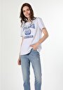 thumb-Afficher les détails de T-shirt À Manches Courtes Gris   Femme