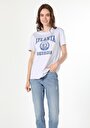 thumb-Afficher les détails de T-shirt À Manches Courtes Gris   Femme