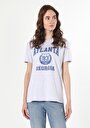 thumb-Afficher les détails de T-shirt À Manches Courtes Gris   Femme