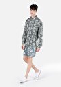 thumb-Afficher les détails de Short De Bain Kaki Slim Fit  Homme