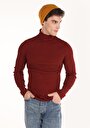 thumb-Afficher les détails de T-shirt À Manches Longues Rouge Slim Fit  Homme