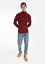 thumb-Afficher les détails de T-shirt À Manches Longues Rouge Slim Fit  Homme