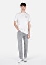 thumb-Afficher les détails de 046 Marco Pantalon Gris Düz Paça Medium Rise En Jean Loose Straight Fit Homme