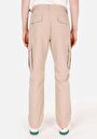 thumb-Afficher les détails de Pantalon Beige Düz Paça Medium Rise En Sergé Comfort Fit Homme