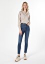 thumb-Afficher les détails de 760 Diana Pantalon Denim   En  Skinny Fit Femme