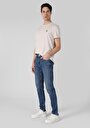 thumb-Afficher les détails de 041 Danny Pantalon Bleu   En  Slim Fit Homme