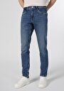 thumb-Afficher les détails de 041 Danny Pantalon Bleu   En  Slim Fit Homme
