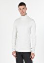 thumb-Afficher les détails de T-shirt À Manches Longues Vert Foncé Slim Fit  Homme