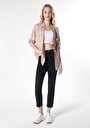 thumb-Afficher les détails de 891 Maya Pantalon Denim Tapered Leg  En  Slim Fit Femme