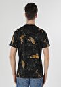 thumb-Afficher les détails de T-shirt À Manches Courtes Noir Regular Fit Imprimé Homme