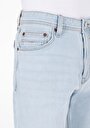thumb-Afficher les détails de 045 David Pantalon Bleu Straight Leg Medium Rise En Jean Regular Fit Homme