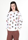 thumb-Afficher les détails de Pull-over Blanc Regular Fit  Femme