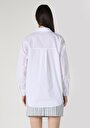 thumb-Afficher les détails de Chemise À Manches Longues Blanc Relaxed Fit   Femme