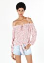 thumb-Afficher les détails de Chemise À Manches Longues Rose Regular Fit   Femme