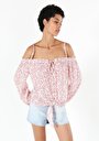 thumb-Afficher les détails de Chemise À Manches Longues Rose Regular Fit   Femme