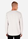thumb-Afficher les détails de T-shirt À Manches Longues Gris Regular Fit  Homme