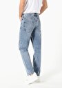 thumb-Afficher les détails de 046 Marco Pantalon Bleu Straight Leg  En  Straight Fit Homme