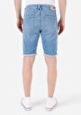 thumb-Afficher les détails de Short Bleu Slim Fit Homme