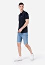 thumb-Afficher les détails de Short Bleu Slim Fit Homme